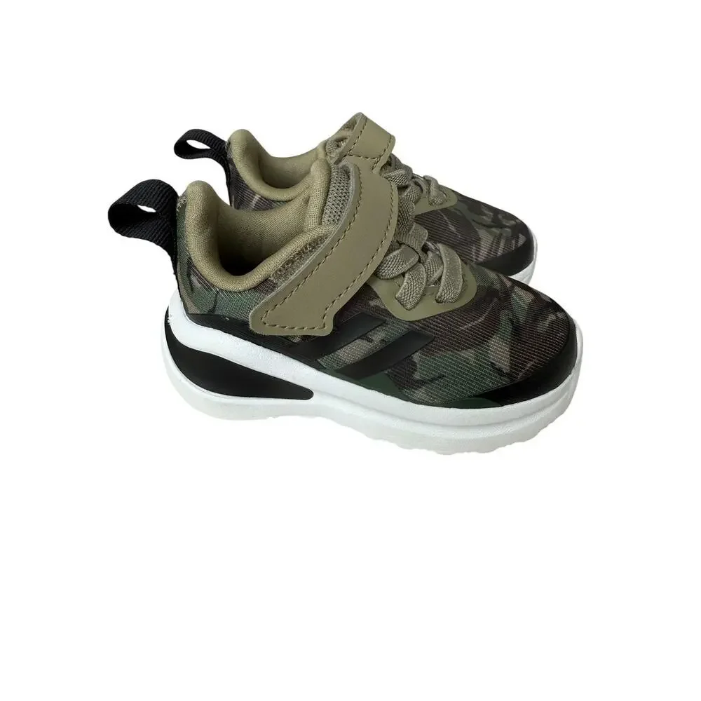 Adidas Kids Green Forta Run Shoes Size 4K